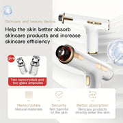 Home Beauty Device with Colorful Light and Microcrystalline Technology for Fast Skincare