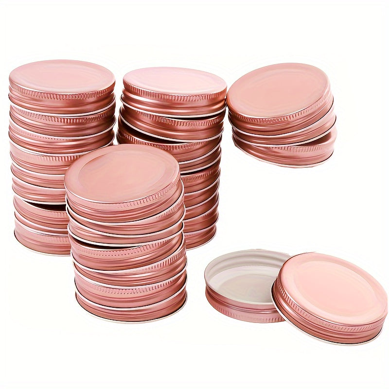 Tapas de plástico para frascos Mason de 30 unidades, aptas para boca regular, a prueba de fugas para envasar