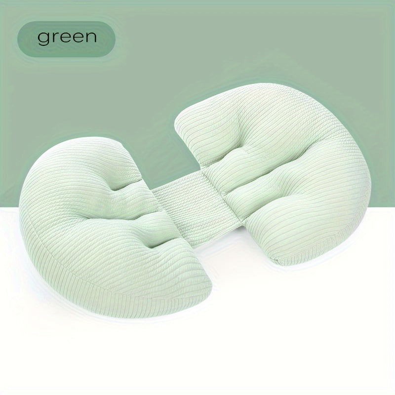 Homiladorlik yostiqi - oddiy rang, yumshoq, belni qo'llab-quvvatlaydi. Rojdestvo, Halloween, Thanksgiving, Pasxa yoki Yangi yil sovg'asi uchun mukammal.