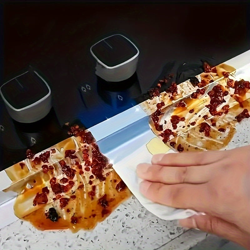 Oshxona va hammom uchun suv o'tkazmaydigan muhrlash lenta, 1 rolik, jel shaklida, ish stollari uchun mos.