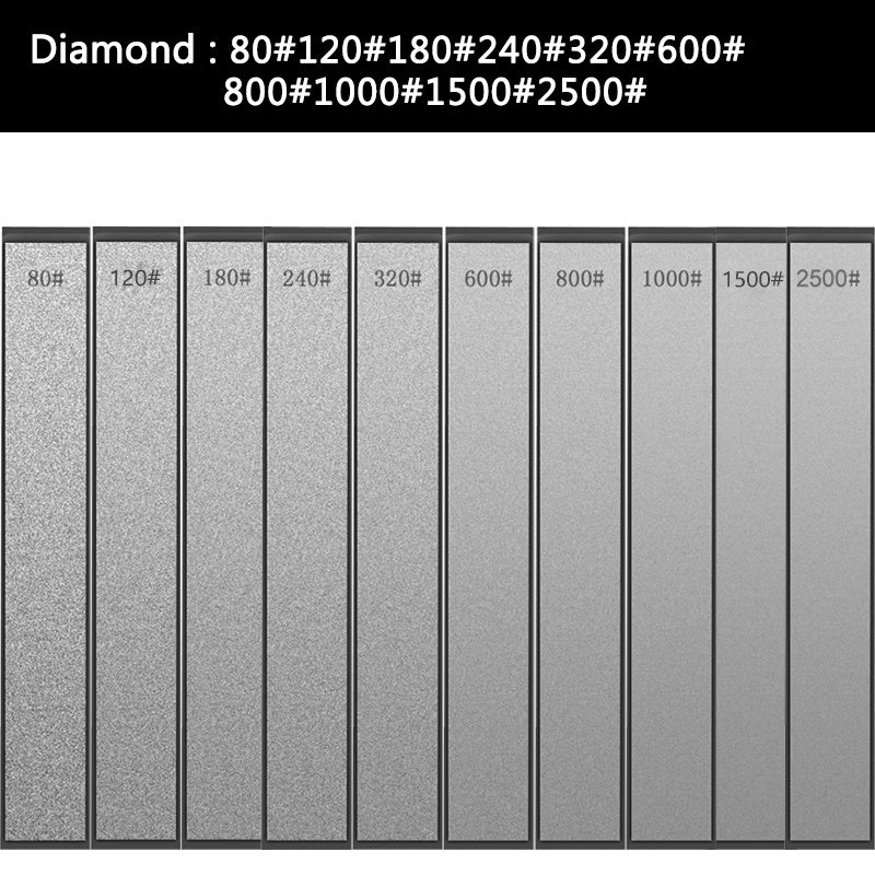 10 dona oltin titan bilan qoplangan olmosli qattiq burchakli silliqlash toshlari