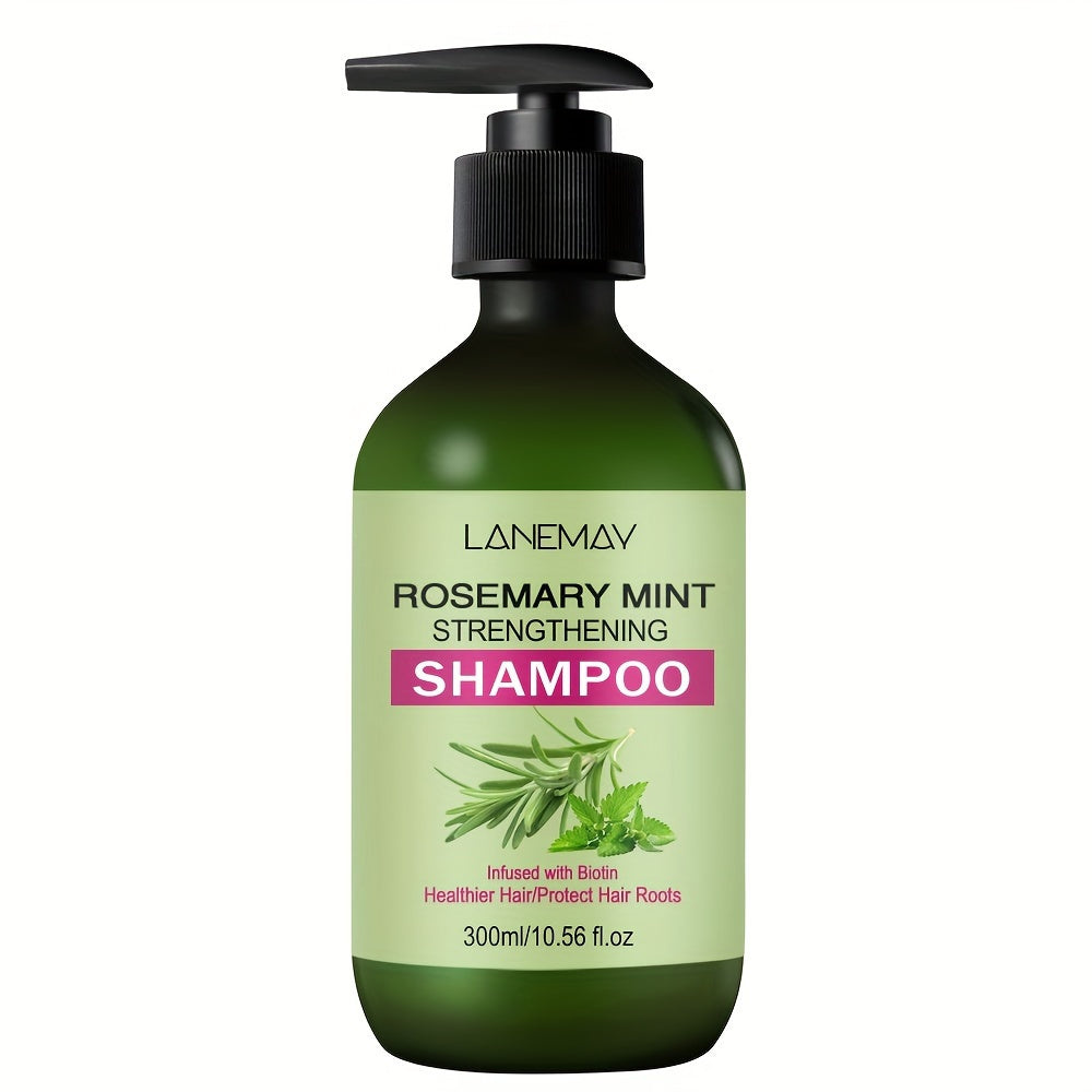 Rosemary Mint Shampoo for Weak Hair Strengthening All Hair Types