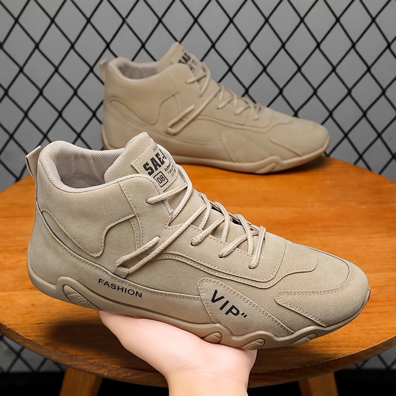 Men's High-Top Sneakers Non-Slip Comfortable Hiking Casual Outdoor Shoes