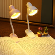 LED Reading Light with Adjustable Arm, Compact and Portable for Night Reading