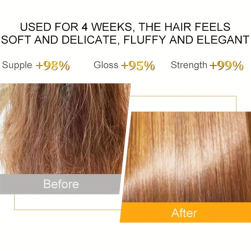 Mavjuda bo'lmagan go'zallik yechimi sifatida 100ml shishada taqdim etilgan hashamatli soch parfyum spreyi yumshatadi, oziqlantiradi, qizg'inlikni tinchlantiradi, statikani oldini oladi va uzoq muddatli hidni ta'minlaydi.