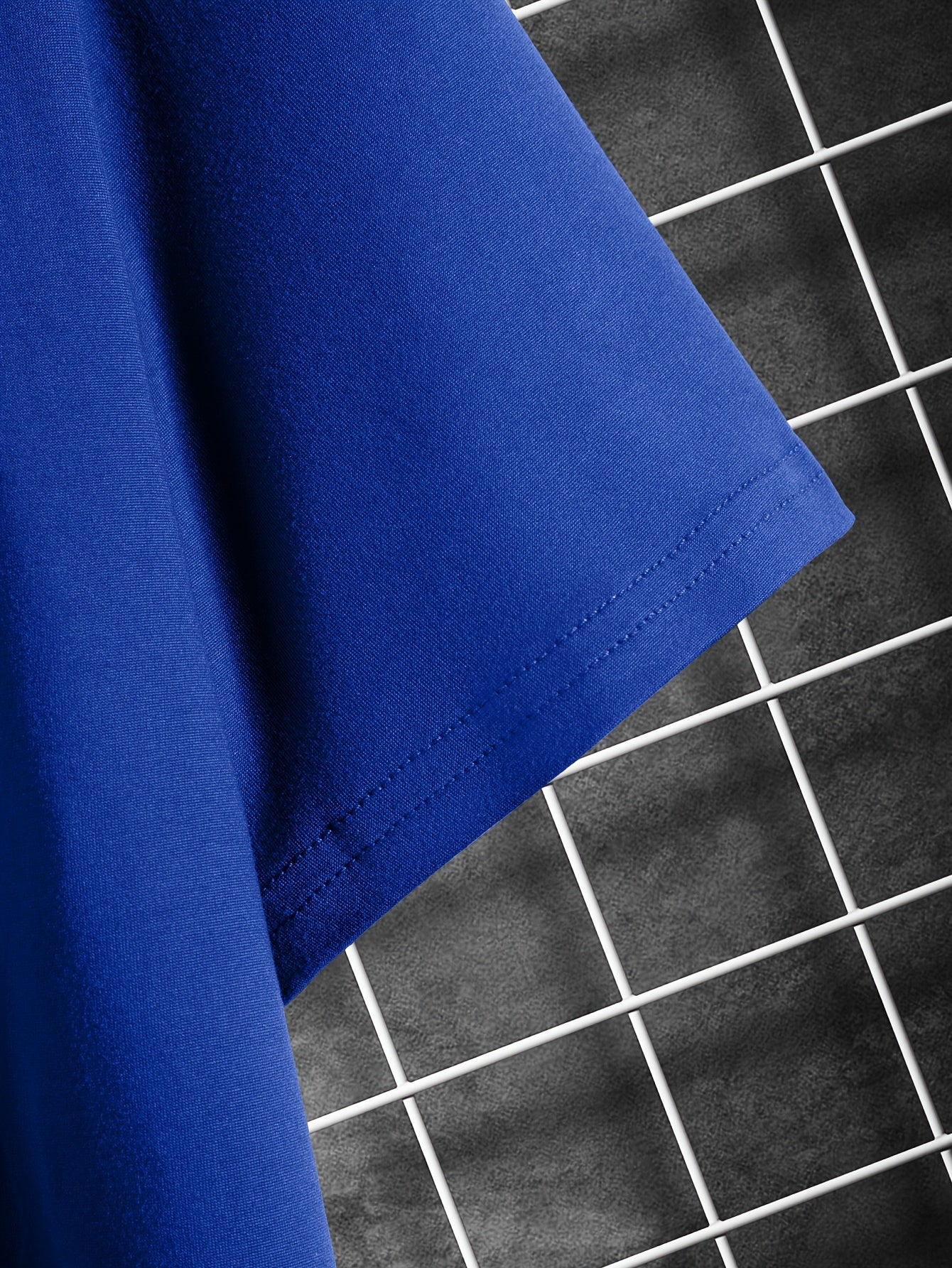 Erkaklar uchun tasodifiy gullar va qushlar bosma T-koftasi - Polyester, Yuqori bo'yin, Qisqa yeng - Yoz uchun ideal