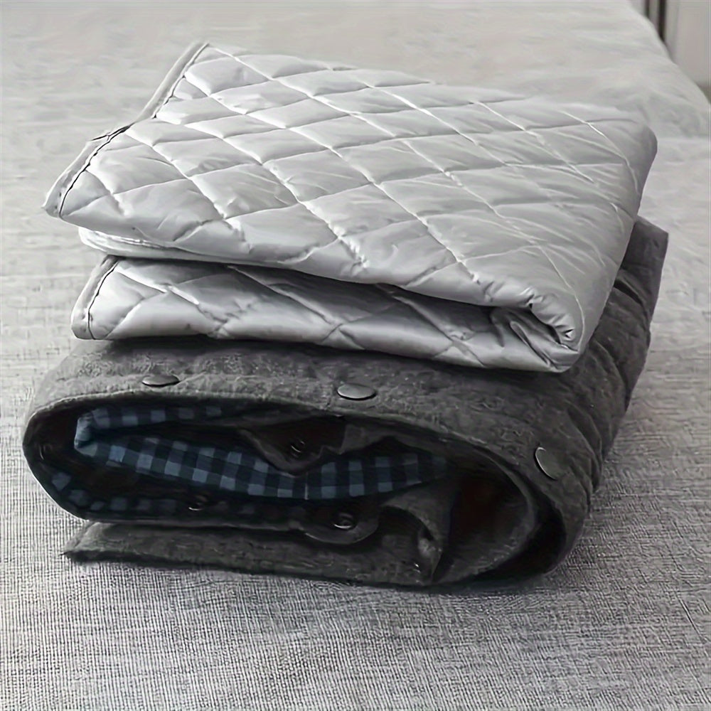 Portable Ironing Pad Silver-Plated Cotton Heat-Resistant Travel Laundry Mat