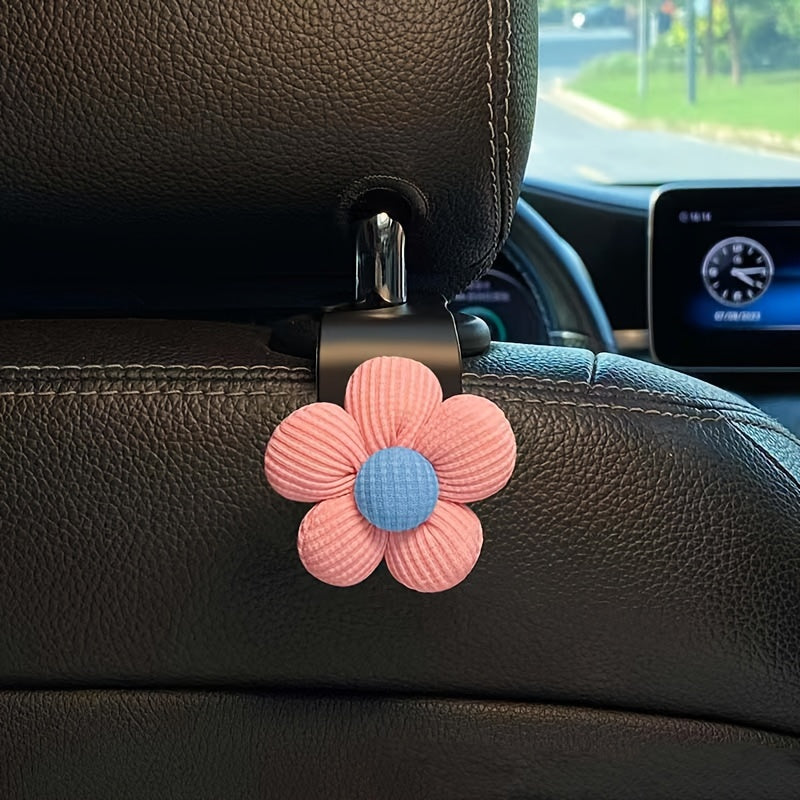 Gancho para respaldo de asiento de coche - Percha resistente de resina ABS para bolsas y accesorios