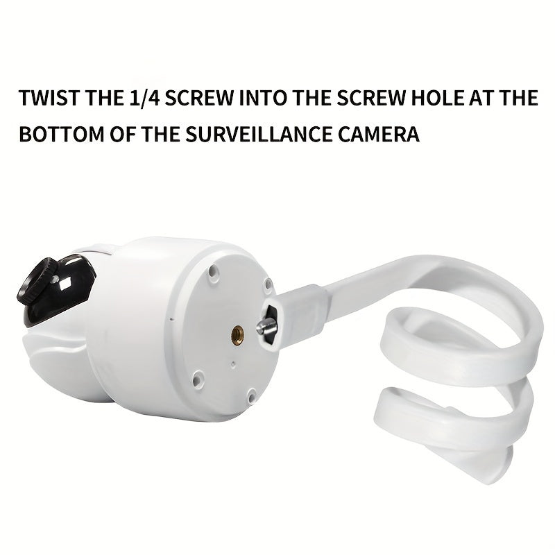 Soporte de montaje para cámara para cámaras con tornillo de 1/4 pulgada, soporte flexible para monitor