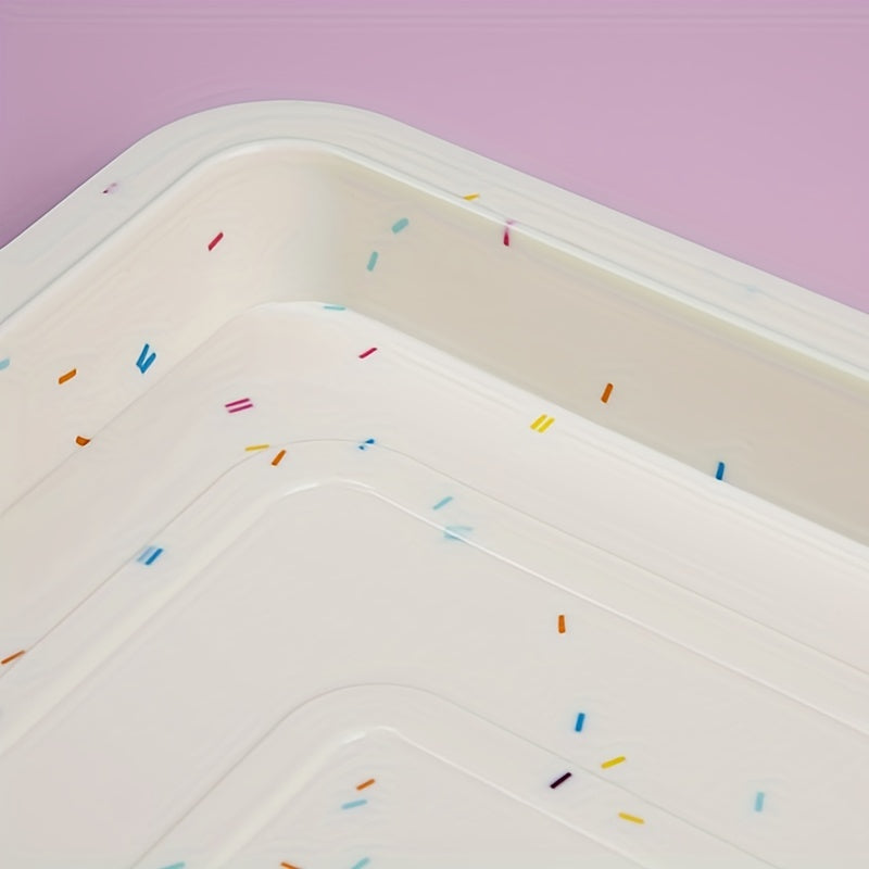 13 dyuymli yopishmaydigan silikon pishirish panasi, oziq-ovqat sinfi uchun pirojnoe, pechenye, brownies uchun mat