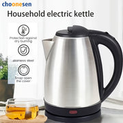 Stainless Steel Electric Kettle, Fast Heating, 220-240V, Compact, Durable