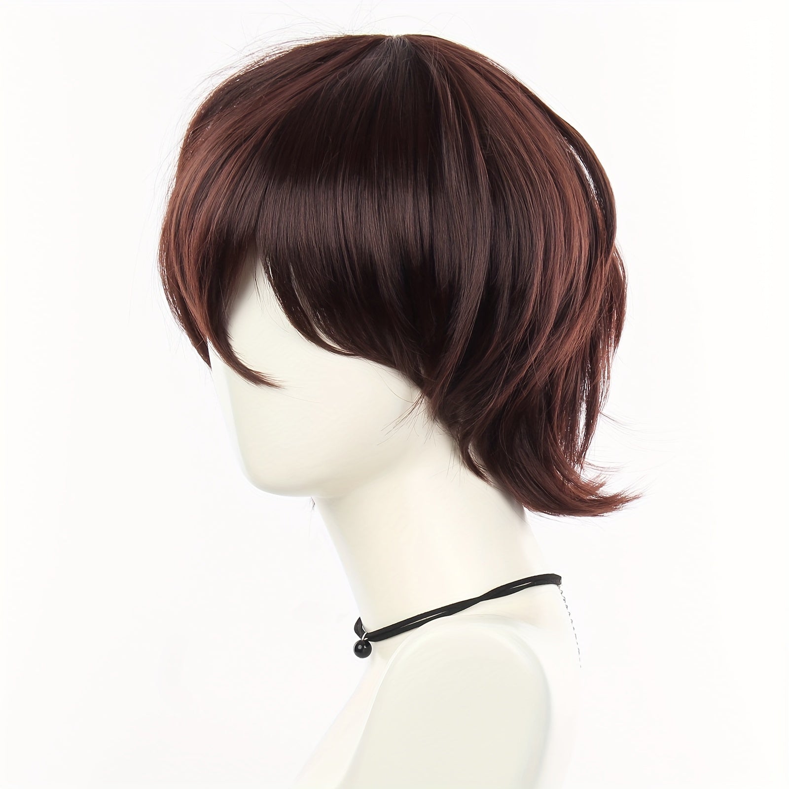 Men's Synthetic Short Hair Wig for Cosplay Halloween Costume Accessory