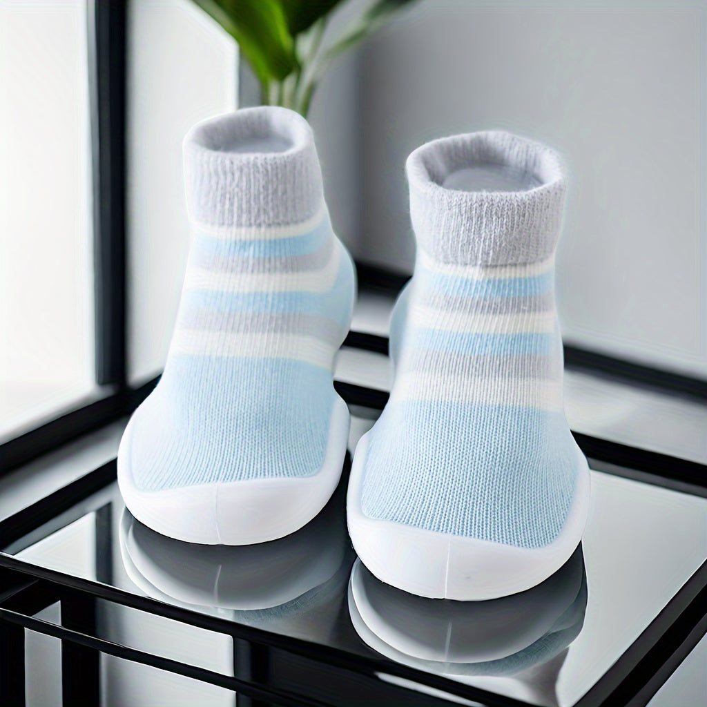 Zapatos transpirables antideslizantes para caminar con cara de animal de dibujos animados para niña y niño pequeño