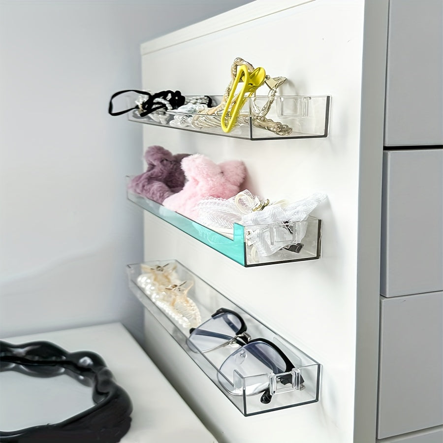 1/3 shaffof osilgan devor tashkilotchisi soch aksessuarlari va ko'zoynaklar saqlash uchun