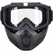 To'liq yuzli HD niqob 4 rangda - Ko'p funksiyali, shamol o'tkazmaydigan, sozlanadigan tasmalarga ega. Tashqi sportlar, velosipedda yurish va sanoat ishlari uchun ideal.