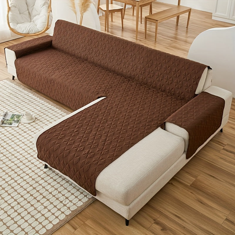 Waterproof Non-Slip Polyester Sofa Slipcover for Home and Office