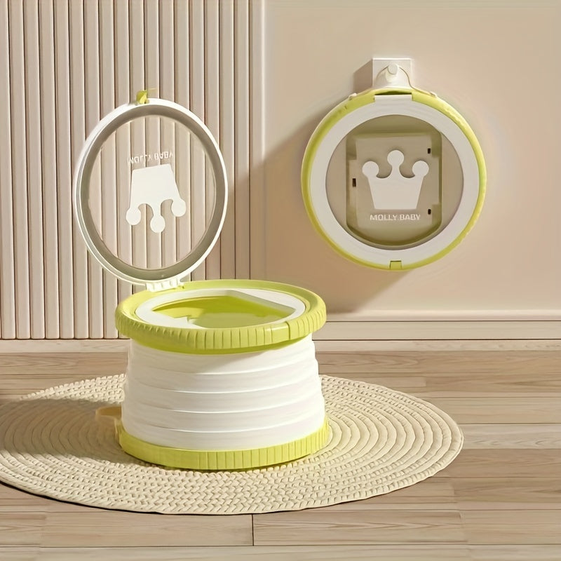 Portable Folding Toilet for Travel Camping Emergency Use with Potty Chair and Urinal Basin