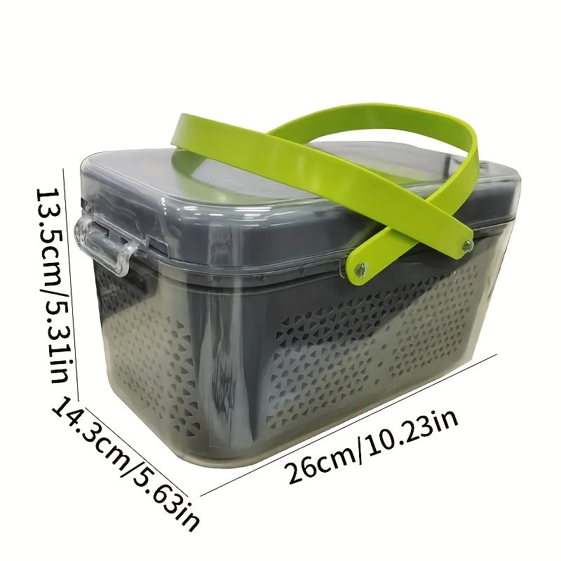 Manual Vegetable and Fruit Slicer Set with Storage Container for Chopping Onions and Potatoes