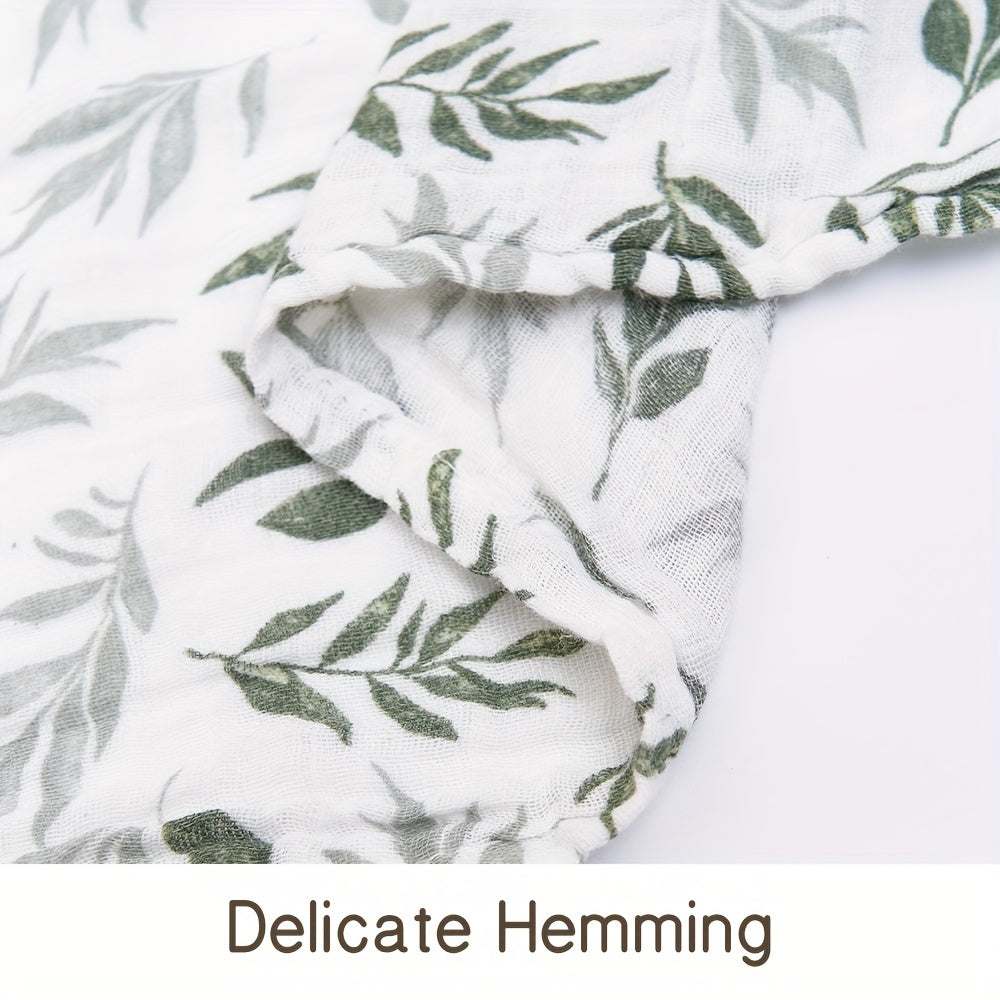 Пеленки из муслина и детские полотенца для купания, идеально подходящие в качестве подарка на День благодарения. В этом наборе 2 предмета.