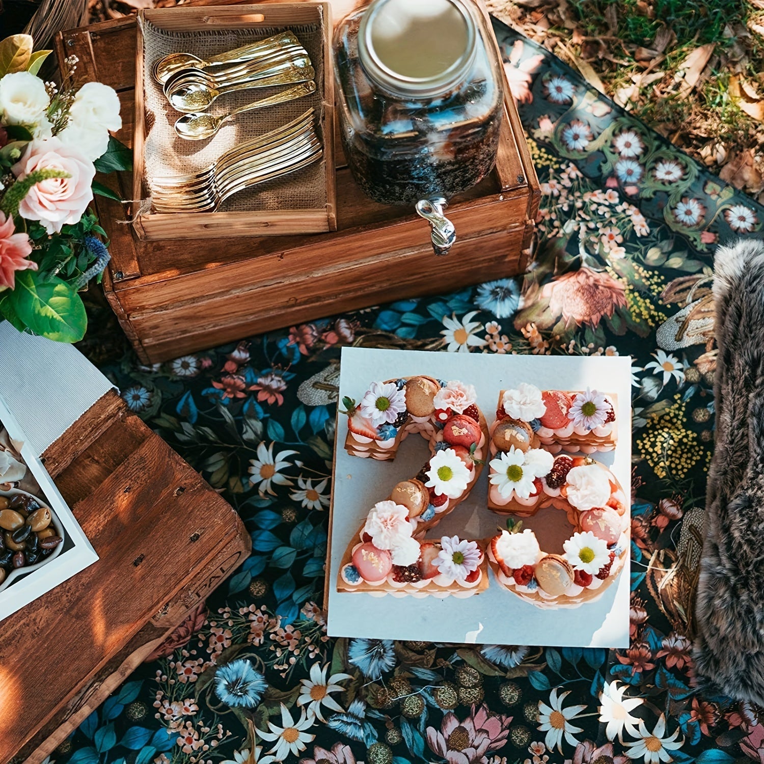 Set of 9 Number Cake Stencils, Plastic Templates for DIY Cakes and Cookies