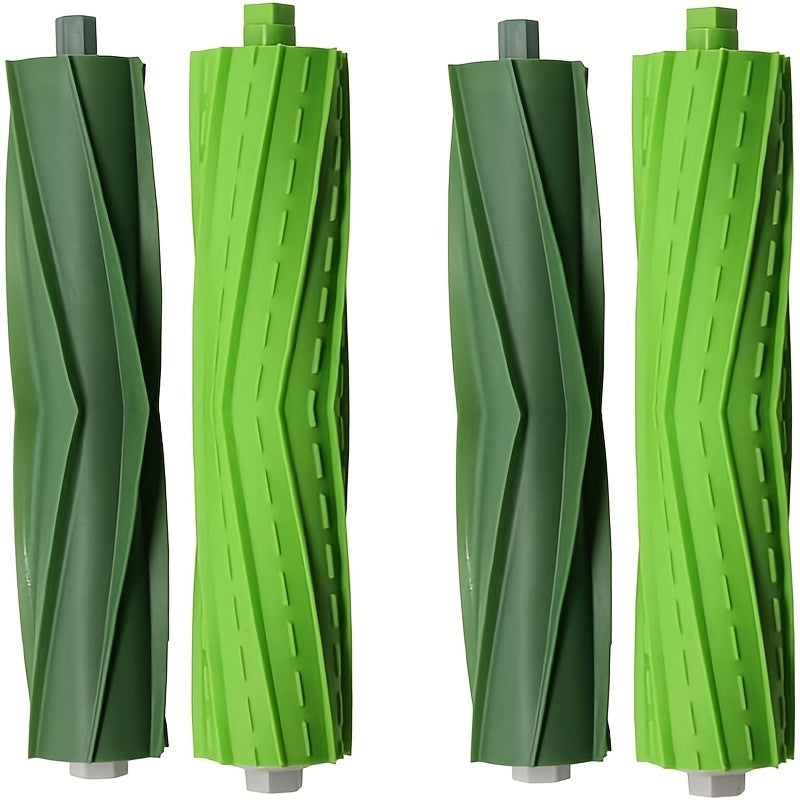 Irobot modellari uchun 4 ta o'zgartirish ko'p yuzali kauchuk changyutgich cho'tkalarining to'plami