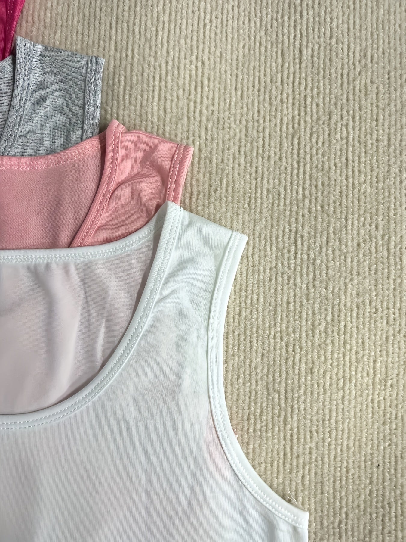 Tops de tirantes sin mangas para mujeres de tallas grandes, crop tops para verano