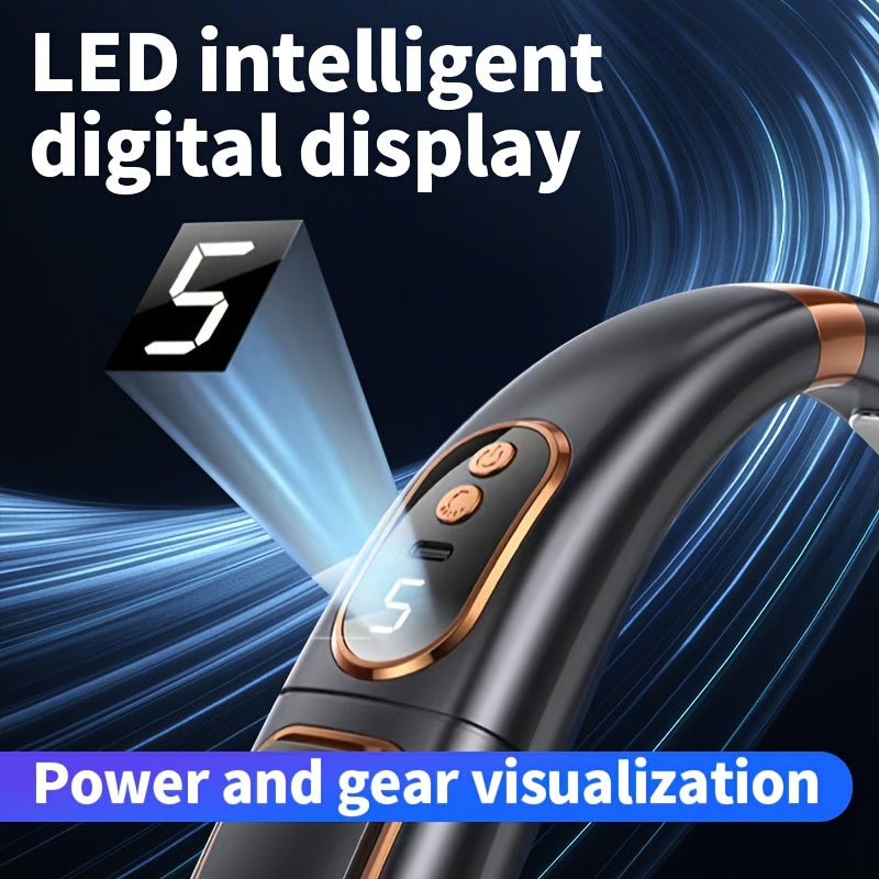 Sayohat uchun portativ bo'yin ventilyatori, bladeless, qayta zaryadlanadigan, qo'ldan erkin shaxsiy sovutgich, ochiq havoda sport uchun