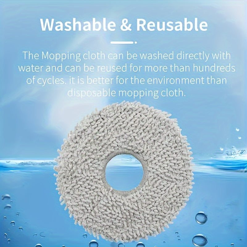Paño de fregona lavable para aspiradora de suelo inalámbrica, reutilizable, limpieza en el hogar y la cocina