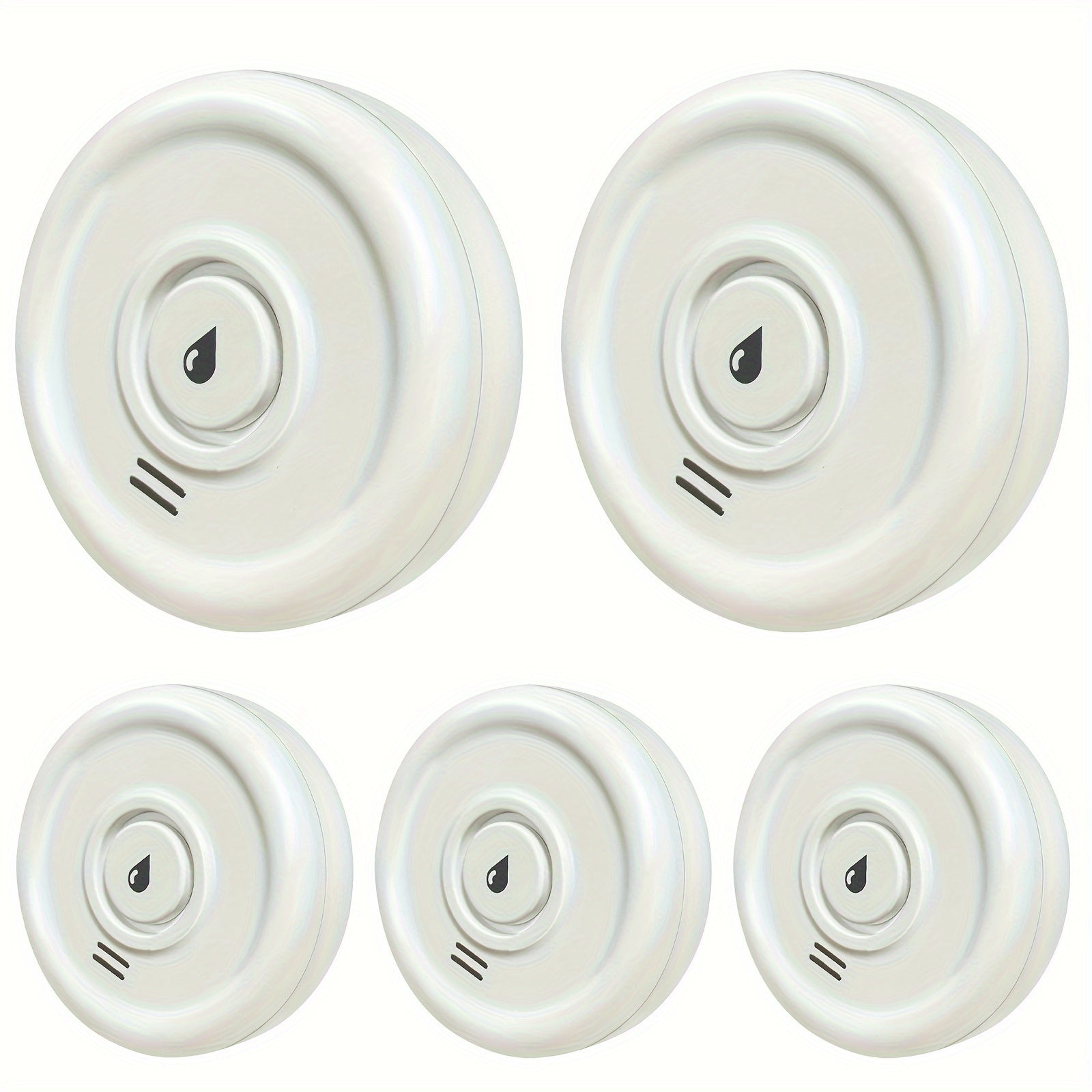 Smart WiFi Water Leak Detector with High Volume Alarm Battery-Powered Mobile Notifications Suitable for Kitchen Bathroom Basement Garage