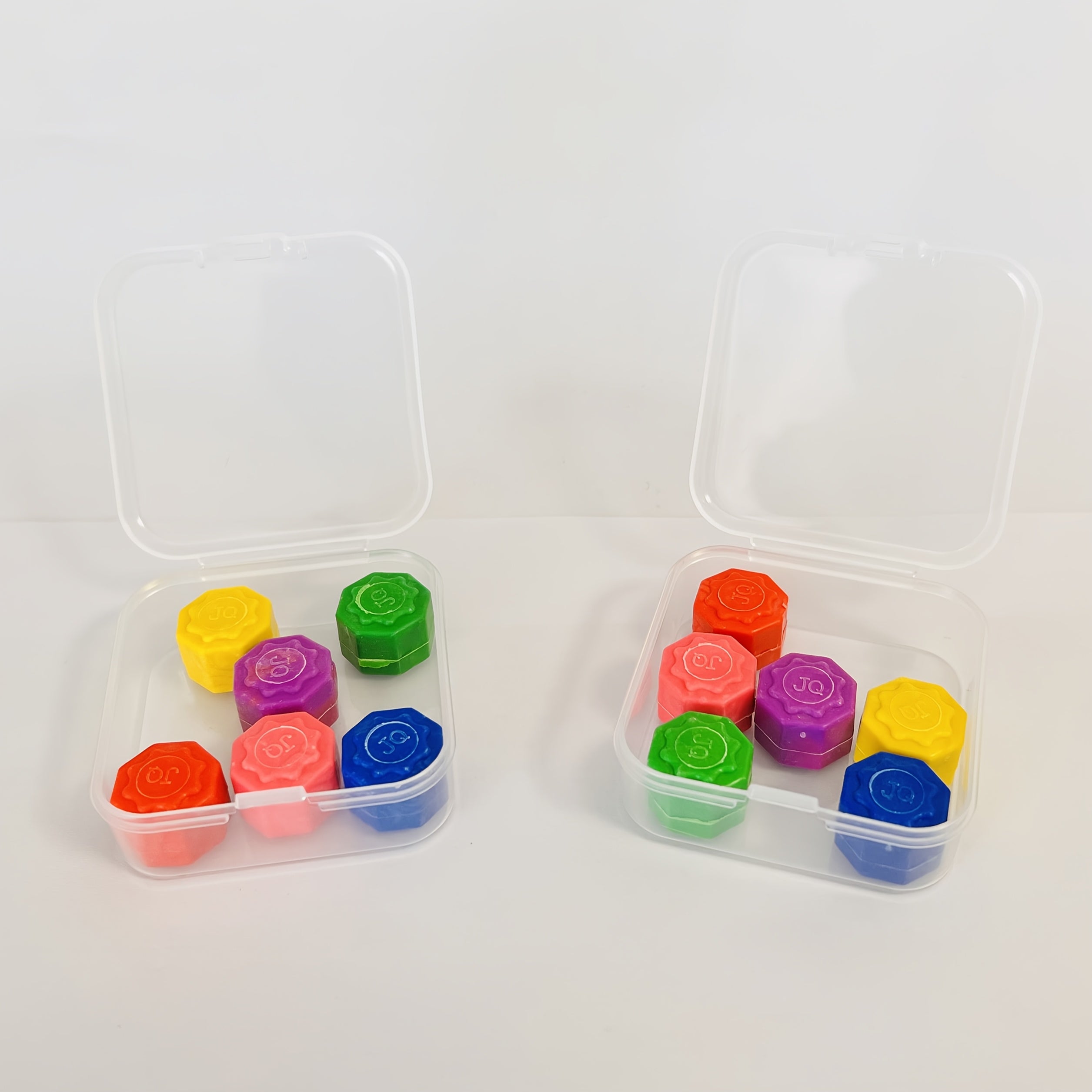 Juego al aire libre para adultos, plástico Gonggi, clásico coreano, piedra-agarre, colorido