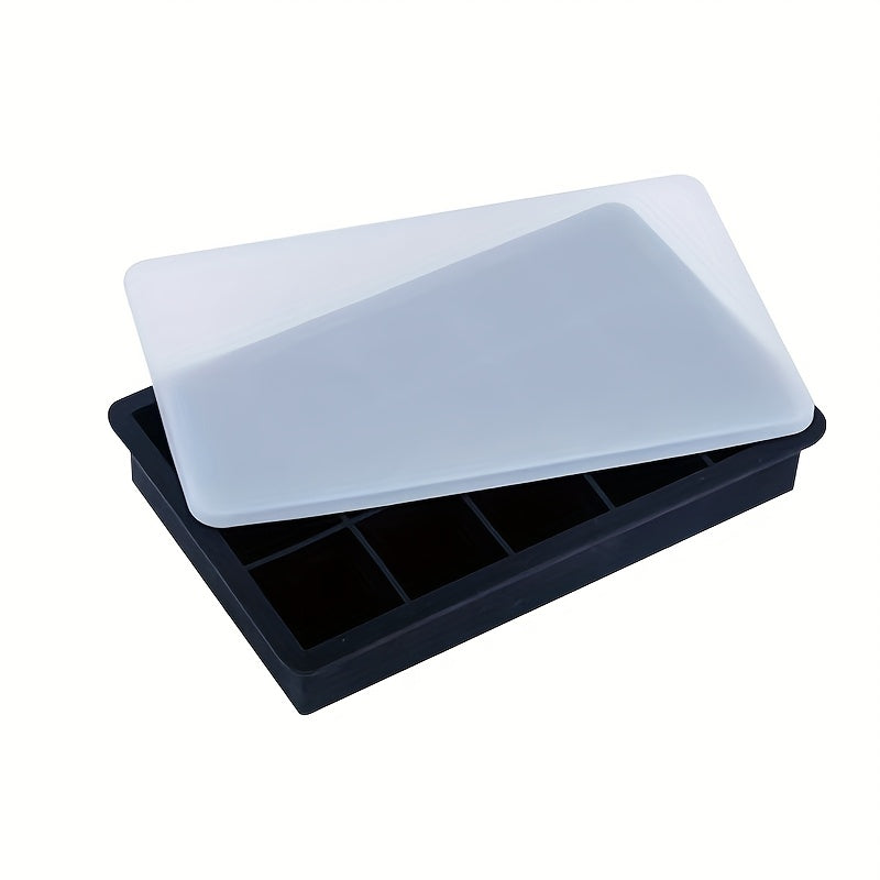 Bandeja de silicona para hielo 6/15/24 cubos, máquina de hacer hielo cuadrada para cocina y verano
