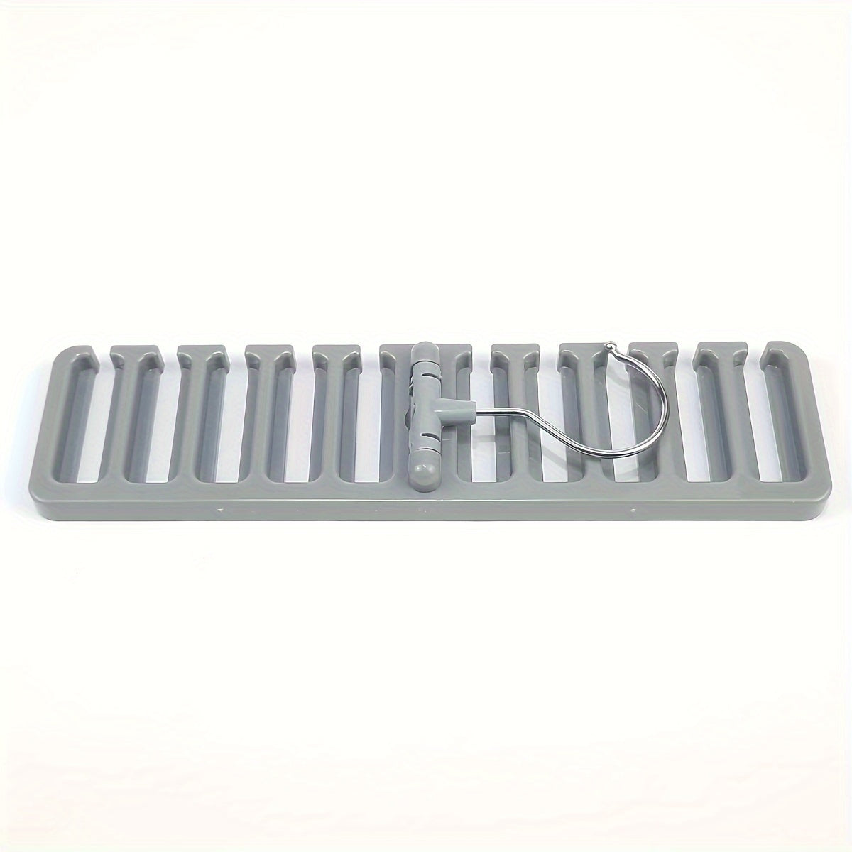 Multifunctional Storage Rack for Belts Ties Scarves in Black and White