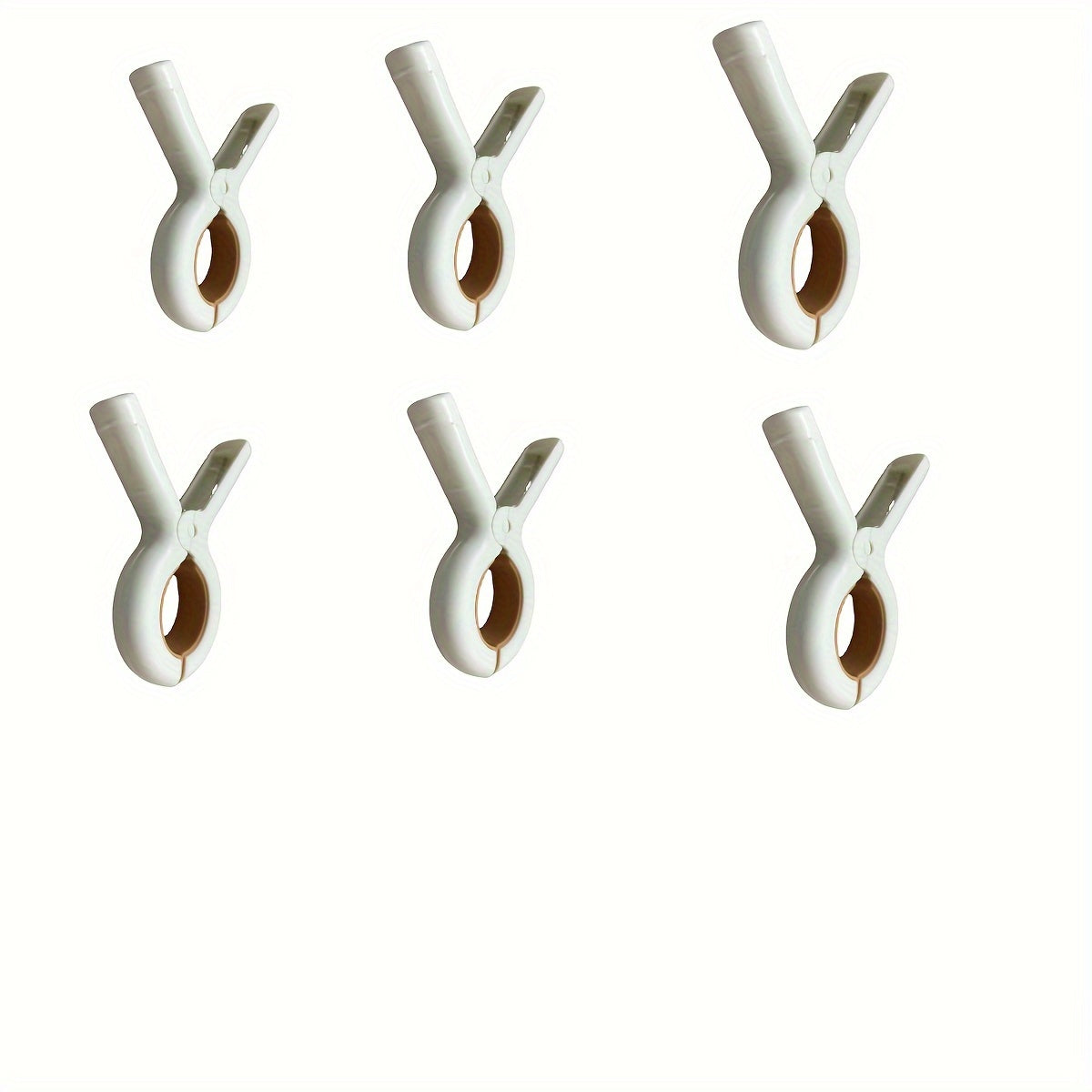 Pinzas de ropa de plástico con resortes antióxido para ropa y toallas de playa