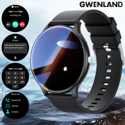Smart Watch 1.46 Inch HD TFT Display Compatible with Android iOS Sports Tracker Call Notifications Music Control Sedentary Reminder