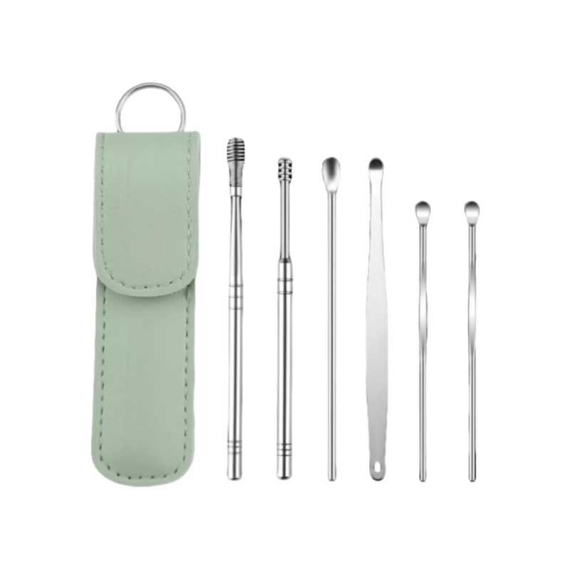 Rechargeable Ear Cleaner with Camera and Light for Safe Home Use