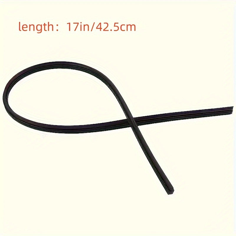 Universal Car Wiper Blade Rubber Strip Durable 10.6mm Quiet High-Quality