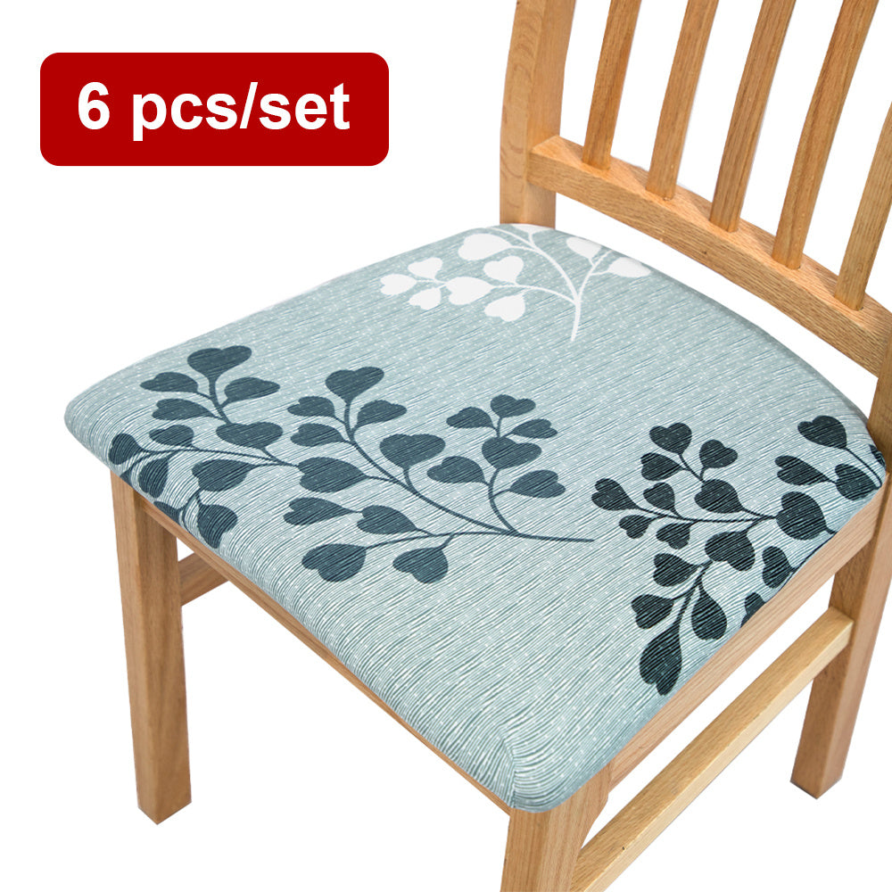 Набор из 4 или 6 эластичных чехлов для стульев из молочного материала для свадеб, столовых, офисов, банкетов и домашнего декора.