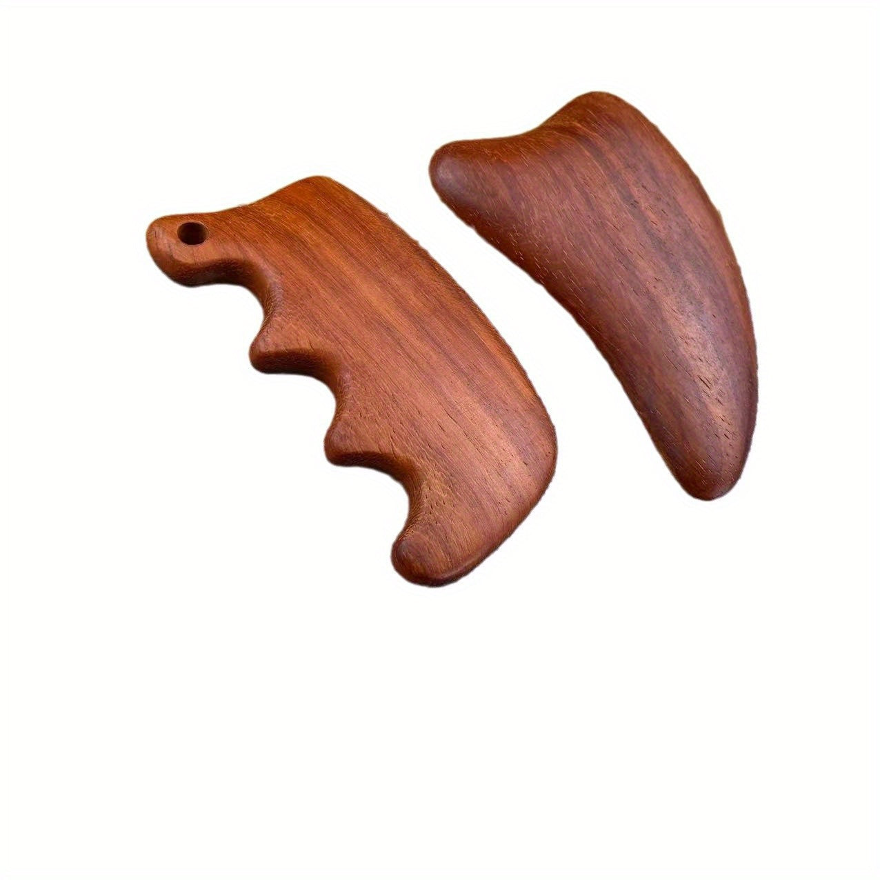 Zarif Yurak Shaklidagi Qanotli Qizil Sandal Dastasi, To'liq Tana Massaji va Dam olish uchun Ideal