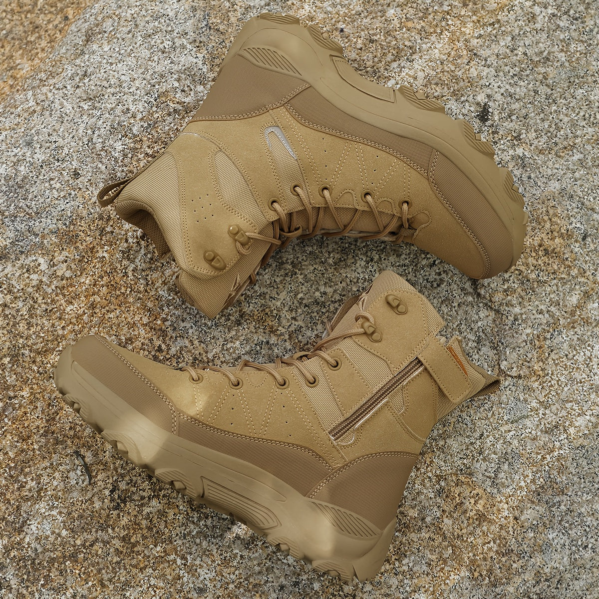 Women's Winter Tactical Boots Wear-Resistant Lightweight Comfortable Round Toe