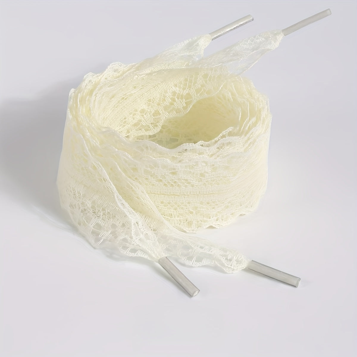 Girls Lace Shoelaces Ballet Style Silk Flat Shoe Accessories Multiple Colors