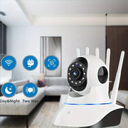 1080P HD Wireless Home Security Camera with Wide-Angle Lens Night Vision Two-Way Audio and Auto Tracking