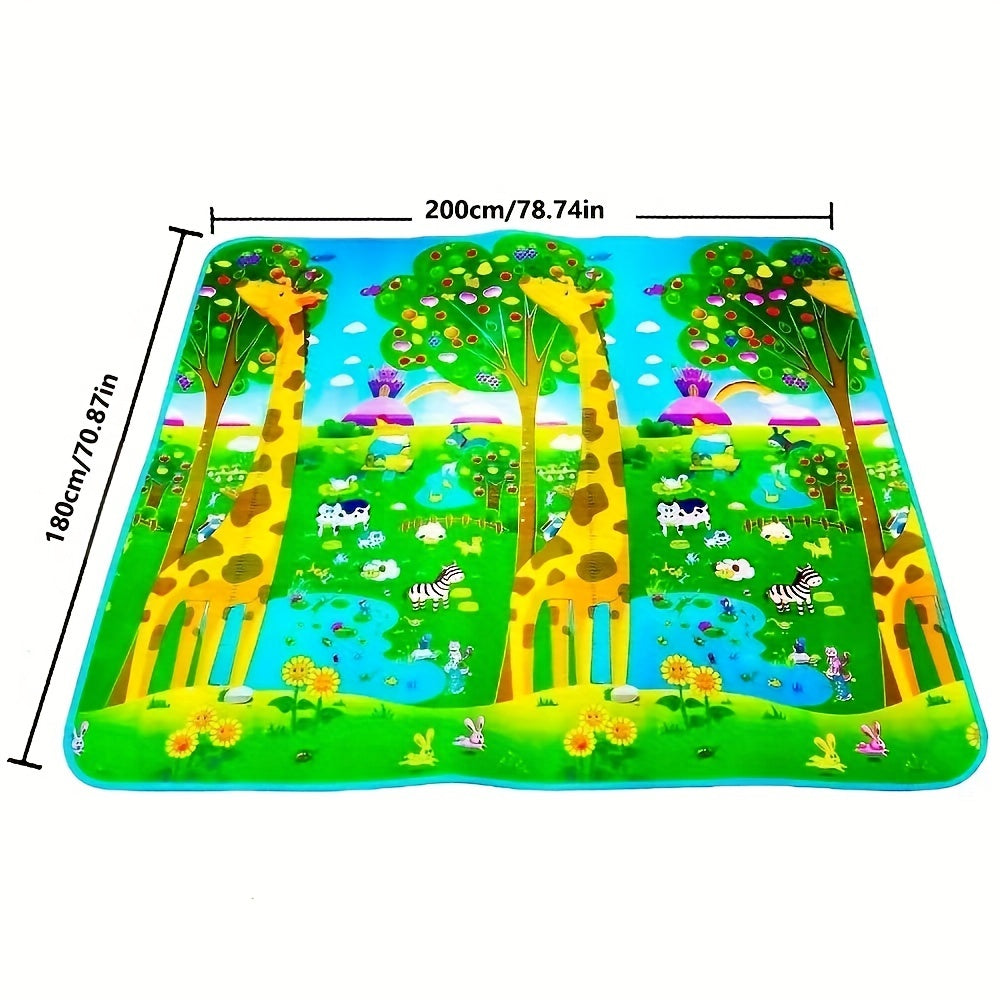 Baby Play Mat for Newborns and Toddlers Flippable Foam Waterproof 200x180cm