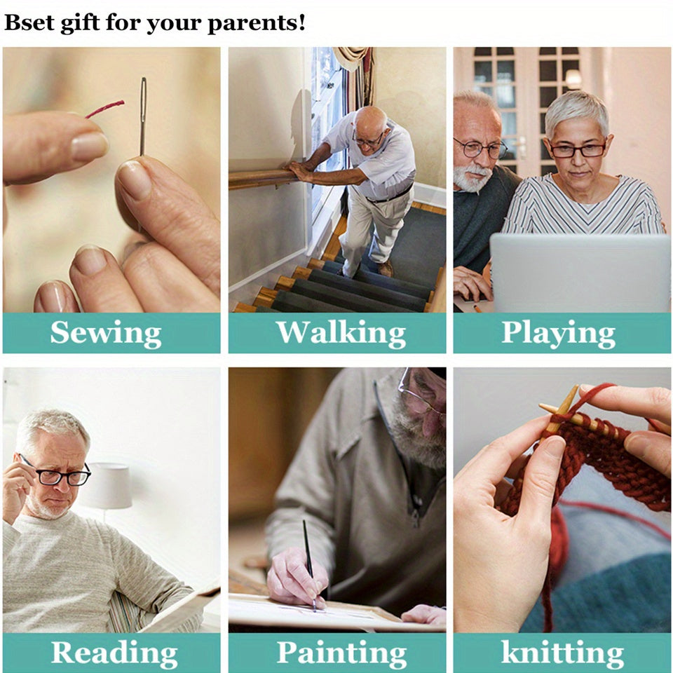 Регулируемые мультифокальные очки с автонастройкой оптики из поликарбоната для делового использования