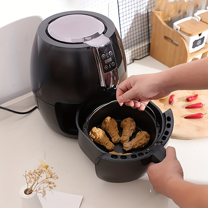 Heat Resistant Cake Pan with Handle 17.3cm Air Fryer Basket Baking Tool