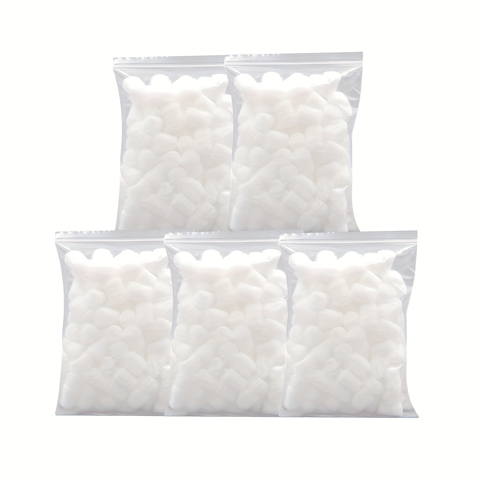 100% Pure Cotton Jumbo Soft Makeup Remover Balls Pack of 100 for Sensitive Skin