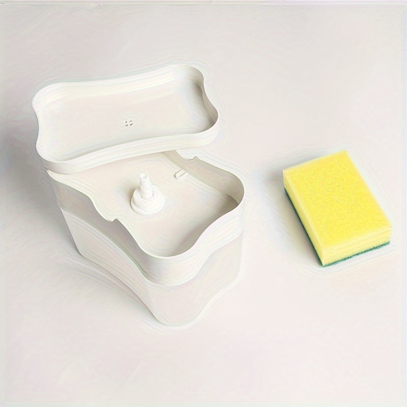 Automatic Soap Dispenser and Caddy with Mercury-Free Material and Manual Lotion Dispenser