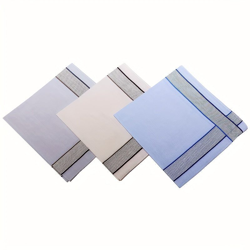 Erkaklar uchun klassik sharf to'plami 3, 6, 12 yoki 18 ta retro terlashga qarshi kvadrat sochiqlar