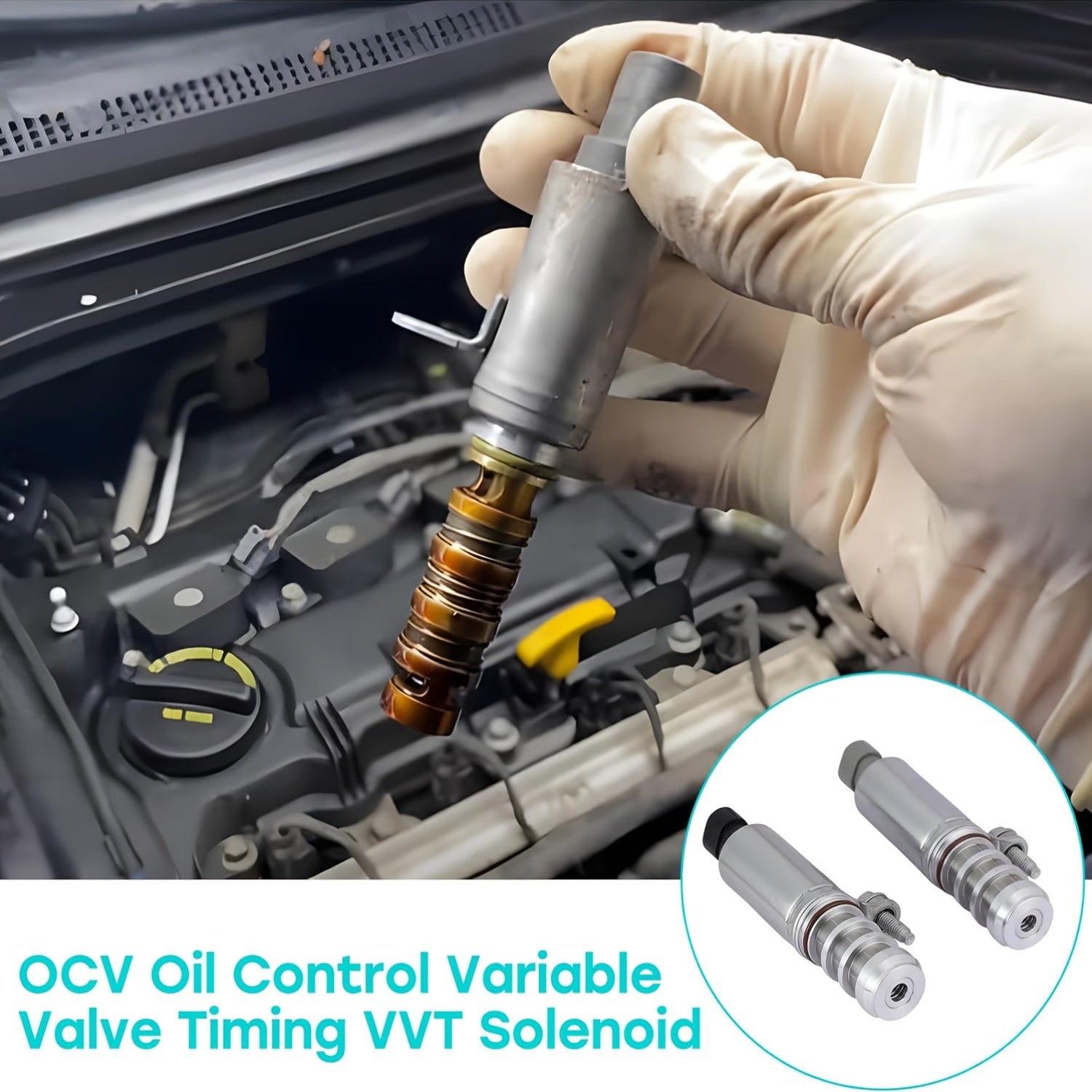 Intake and Exhaust Camshaft Position Actuator Solenoid Kit for 2.0L 2.2L 2.4L