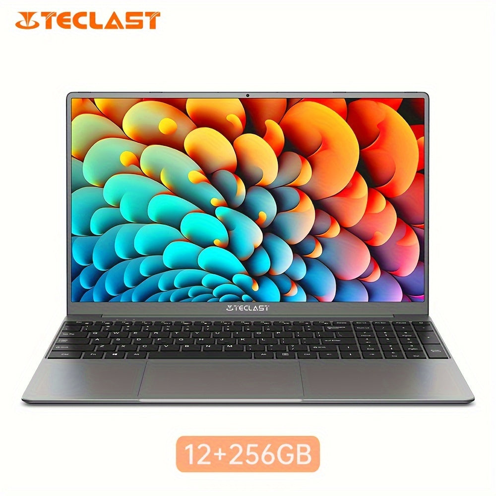 15.6 Inch Laptop with Intel 12th Gen CPU 12GB RAM 256GB SSD HD Display Windows 11