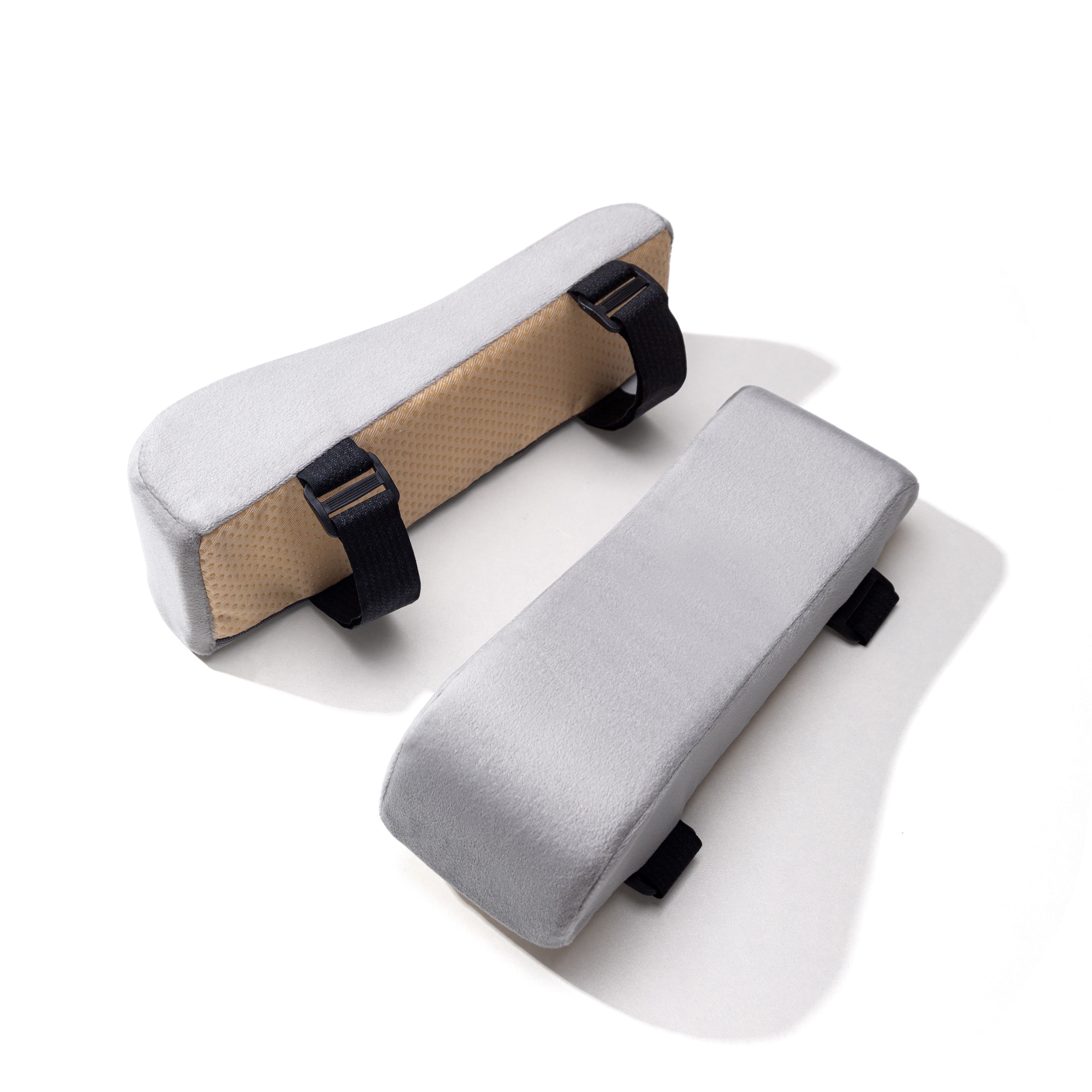 Эргономичная подушка для подлокотника для компьютерных и игровых кресел, покрытие из полиэстера, сердечник из полиуретана, снятие давления